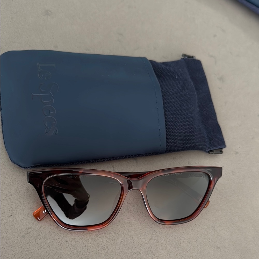 Le Specs Tortoise Shell Sunglasses